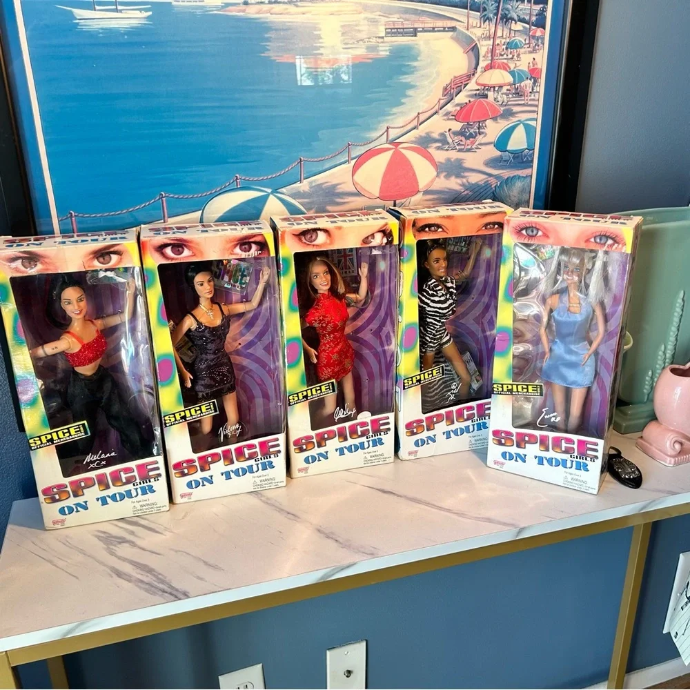 Spice Girls On Tour all 5 Doll Set - Picture 12 of 16